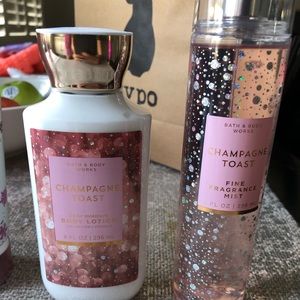 Champagne toast Bath & BodyWorks